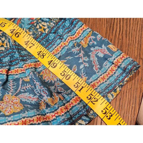 Nwot Band of the Free Vibrant Floral Wrap Maxi Dress - Picture 7 of 7